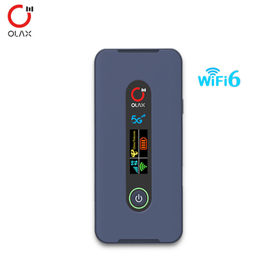 OLAX MF650 Pocket Wifi 5G มิฟิส Wifi6 พกพากลางแจ้ง 4G 5G สายไร้สาย มือถือ Wifi มินิ รูเตอร์ Pocket Wifi